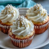 Mini First Communion Cupcakes