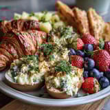 Easter Brunch Board Deviled Eggs