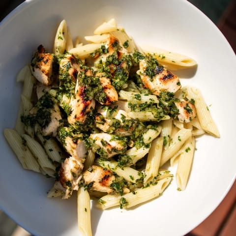 Chimichurri Chicken Pasta