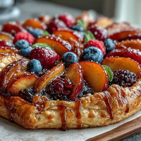 Summer Stone Fruit Galette