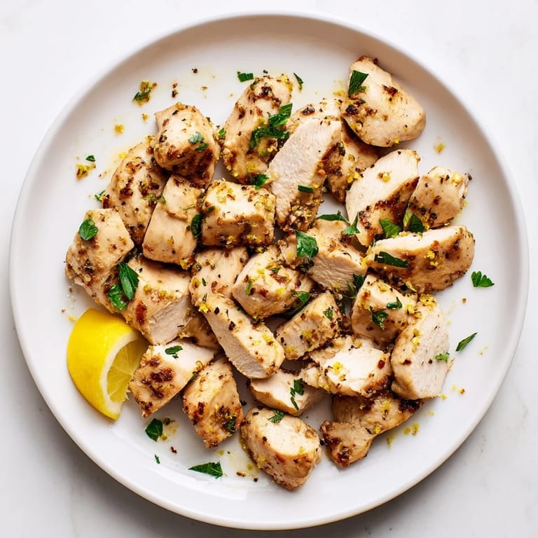 Tender, roasted Lemon Pepper Chicken, a simple and delicious American dish, ready to be enjoyed.