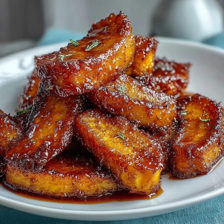 Buttery brown sugar candied yams with warm spices, slow-baked until sweet and tender, ideal for holiday dinners and family gatherings.