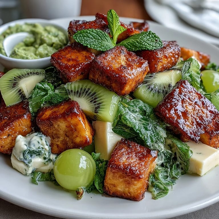 Eye-catching St. Patrick's Day green food board with fresh produce, dips, and sweet treats for celebrations.