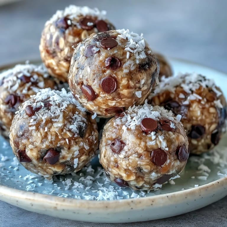 Bite-sized soccer game snacks featuring oats, peanut butter, and mini chocolate chips for a tasty energy boost.