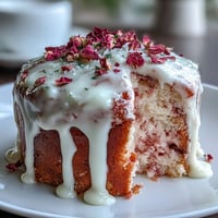 Bridal Shower Rosé Velvet Cake, a pink dream with a shimmering gold drip.